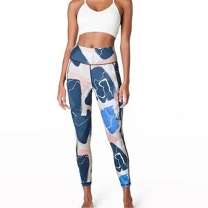 SWEATY BETTY Super Sculpt 7/8 Yoga Leggings Size 8-10